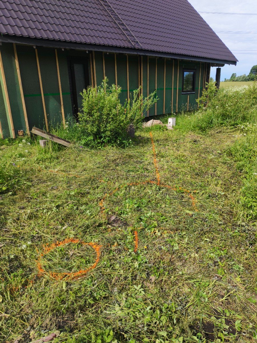 Atzīmēta kanalizācijas vieta